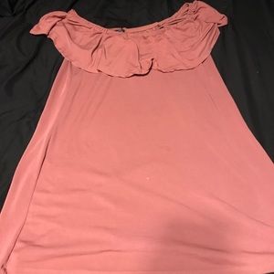 Peach dress